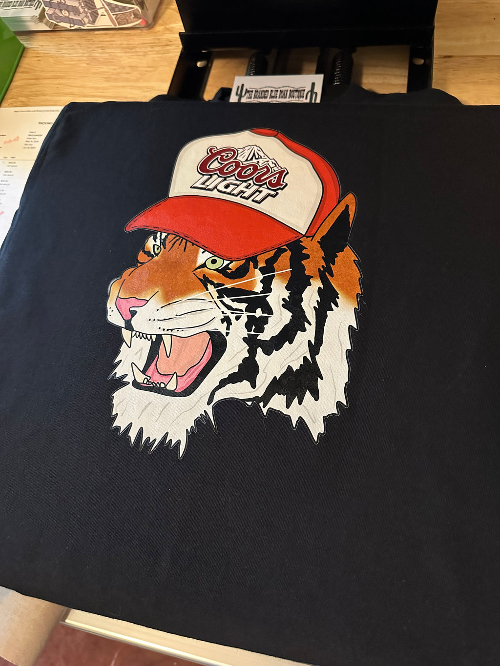 Western Tiger graphic tee