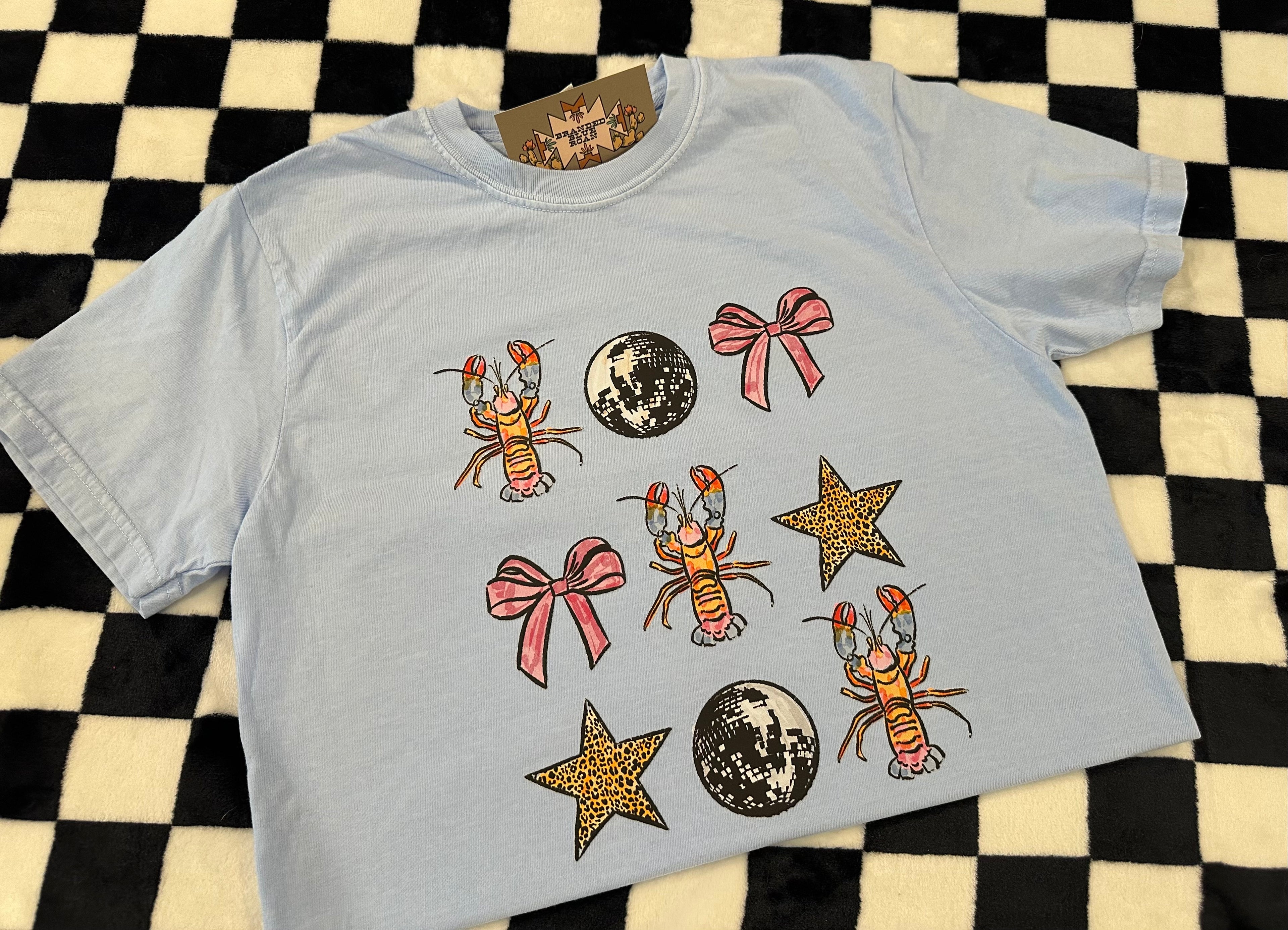 Crawfish Cowgirl Comfort Colors Tee