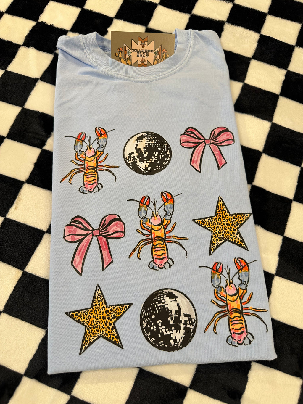 Crawfish Cowgirl Comfort Colors Tee