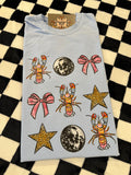 Crawfish Cowgirl Comfort Colors Tee