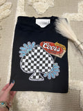 Checkered Beer Spade Graphic