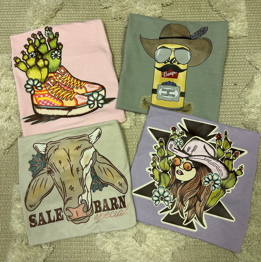 Desert Shoes graphic tee