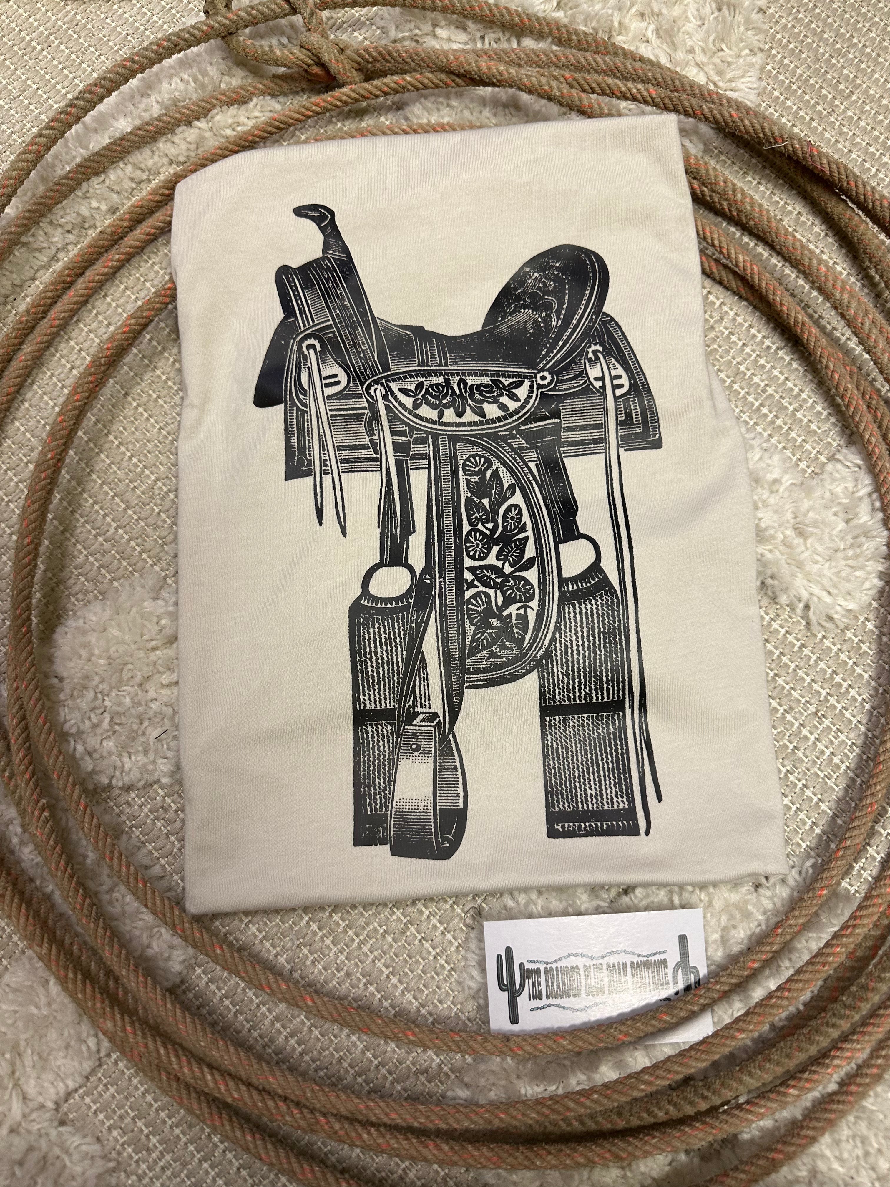 Vintage Saddle Western Graphic Tee - RTS