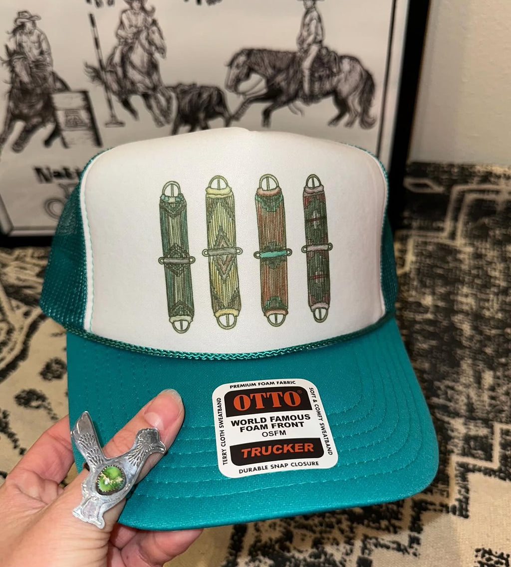 Blue Roadrunner & Cinches 3.0 Trucker Hats