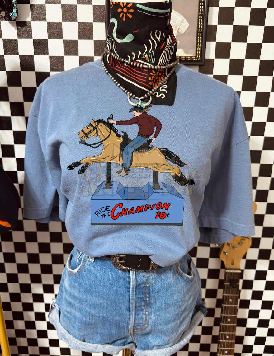 Champion Ride comfort colors (blue)