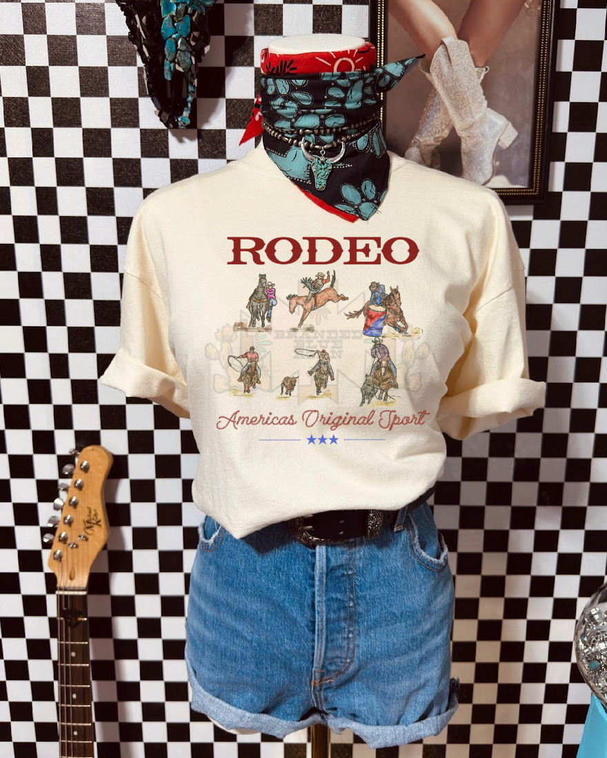Rodeo Collage comfort colors (cream)