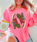 Cowgirl Kicks Graphic - Pink