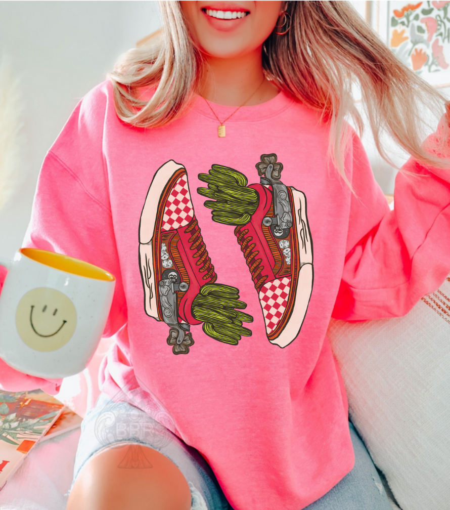 Cowgirl Kicks Graphic - Pink