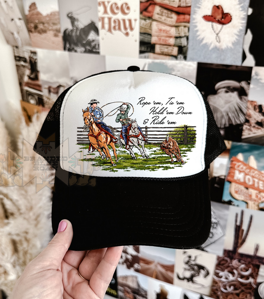 Slack & Steer Trucker Hat