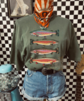 Rainbow Trout Comfort Colors Tee