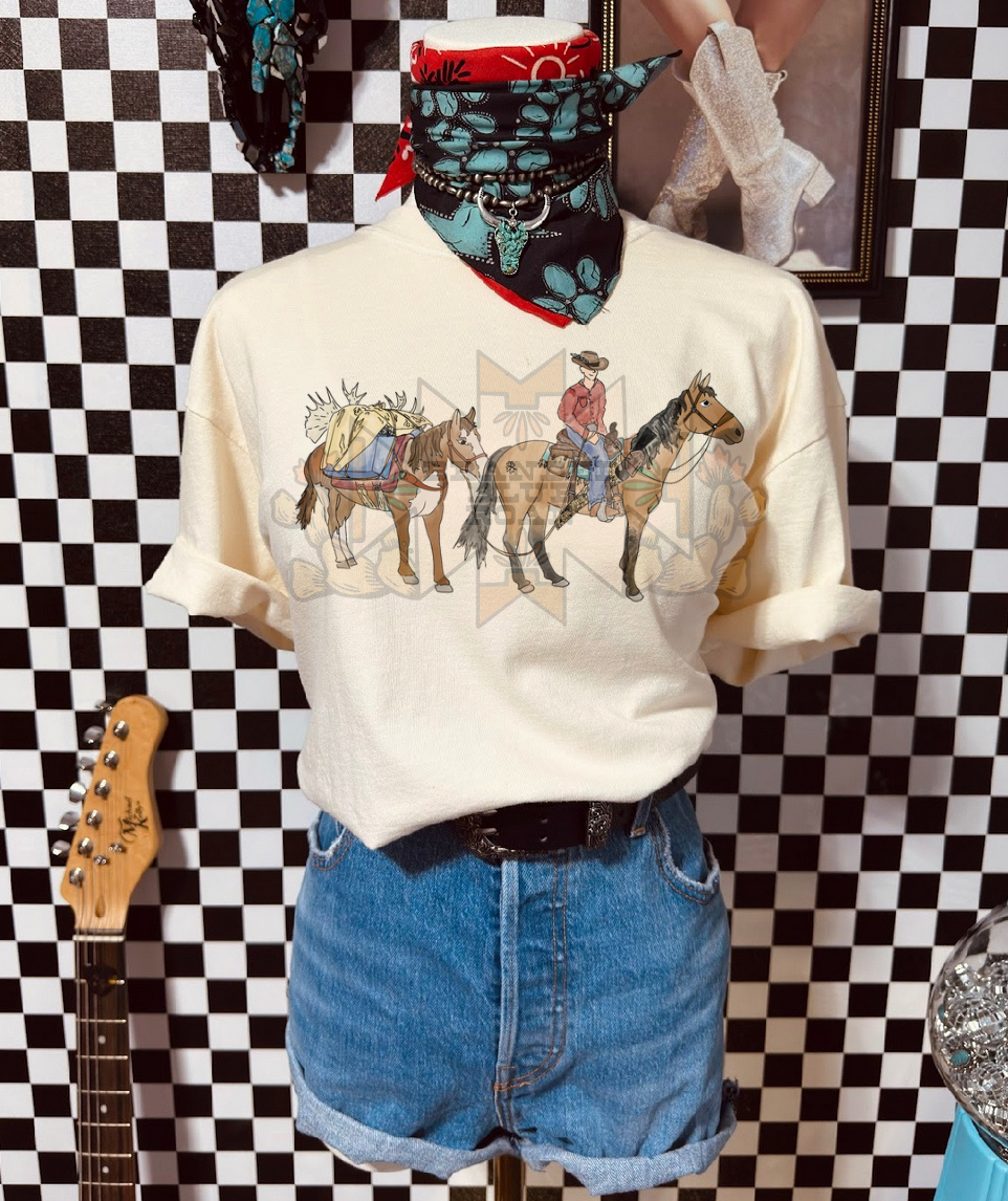 Tow Line Comfort Colors Tee