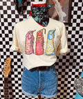 Glow & Go Chaps Comfort Colors Tee