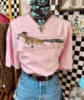 Runaway Roadrunner Graphic - Pink