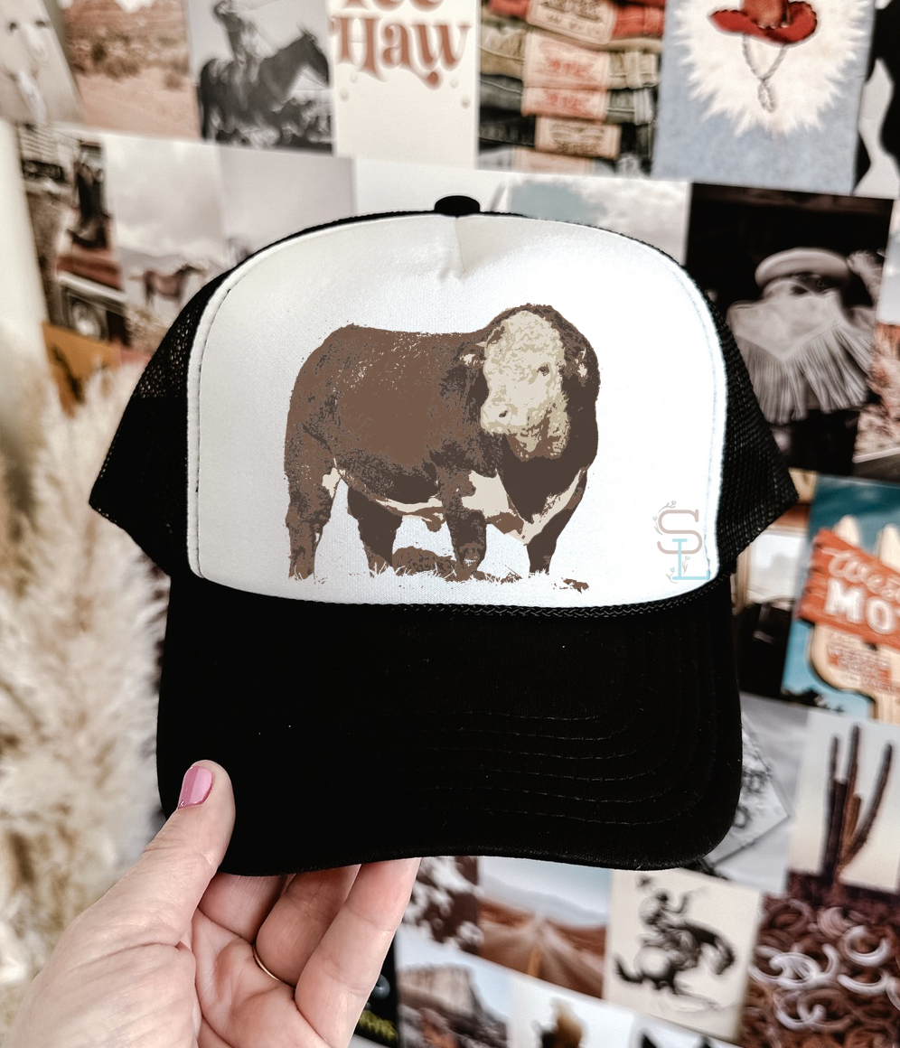 Vintage Hereford Trucker Hat