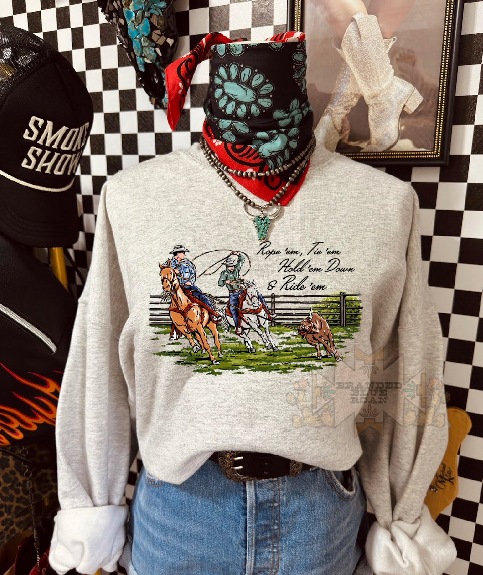 Slack & Steer Graphic - Ash
